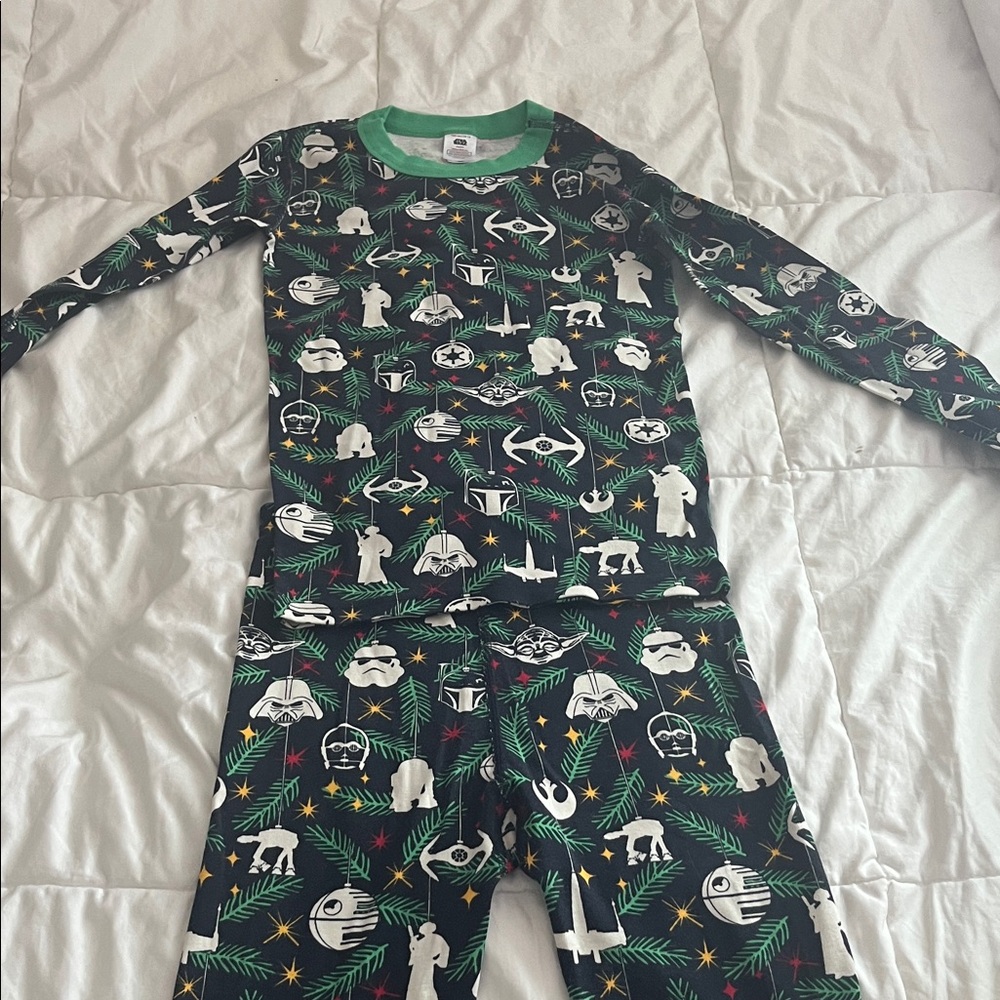 Hanna Andersson Star Wars Pajama Set - Black and Green